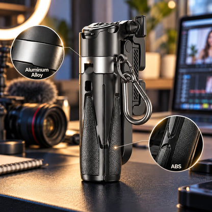 4-in-1 Mini Clip Selfie Stick
