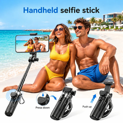 4-in-1 Mini Clip Selfie Stick