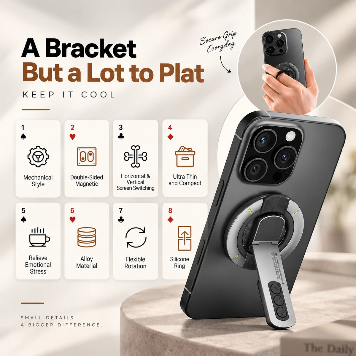 FlexiStand 360 Double-Sided