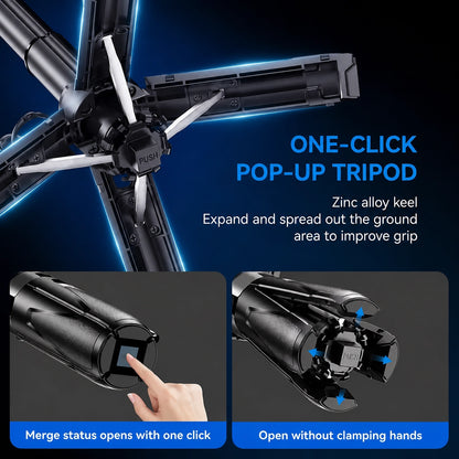 Pocket Mini Bluetooth Magnetic Selfie Stick Tripod