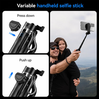 Pocket Mini Bluetooth Magnetic Selfie Stick Tripod