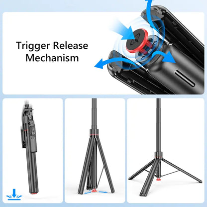 Auto Face Tracking Selfie Stick & Tripod