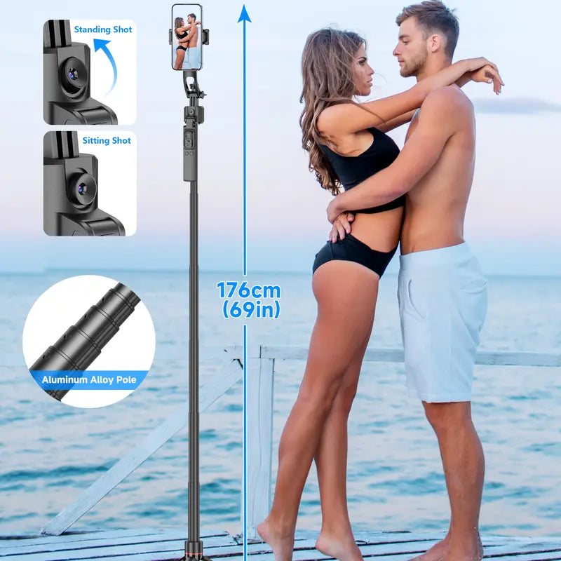 Auto Face Tracking Selfie Stick & Tripod