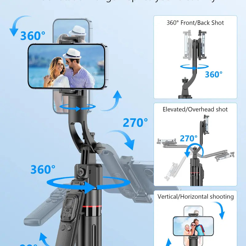 Auto Face Tracking Selfie Stick & Tripod